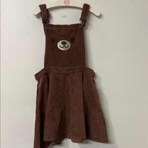 Hot Topic Brown Bear Face Dress